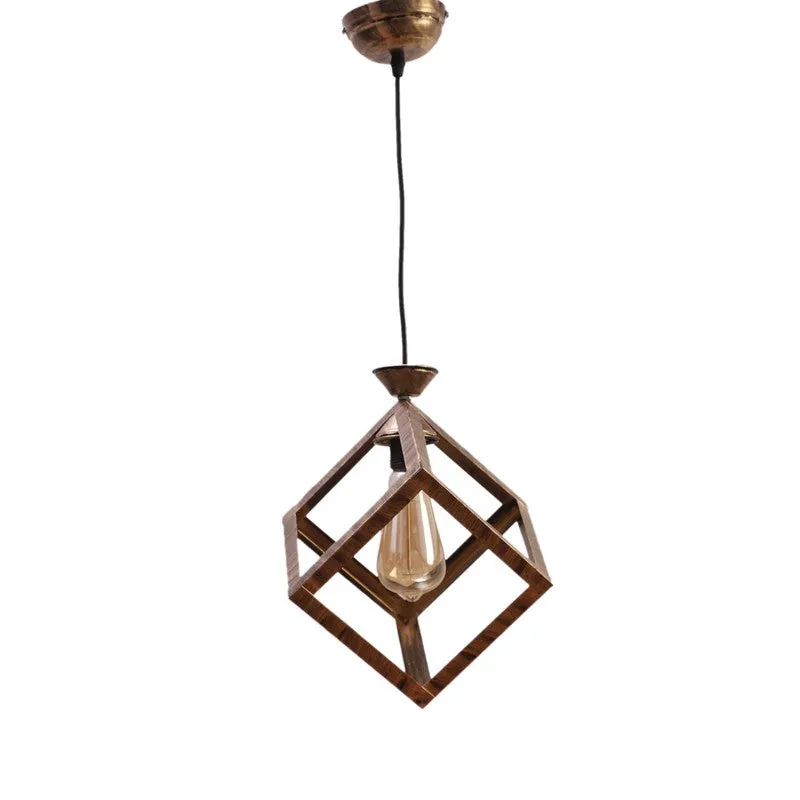 Golden Touch Iron Ceiling Lamp media 3