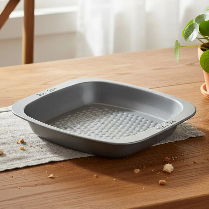 Meyer Alvera Grey Carbon Steel Square Baking Dish media 1