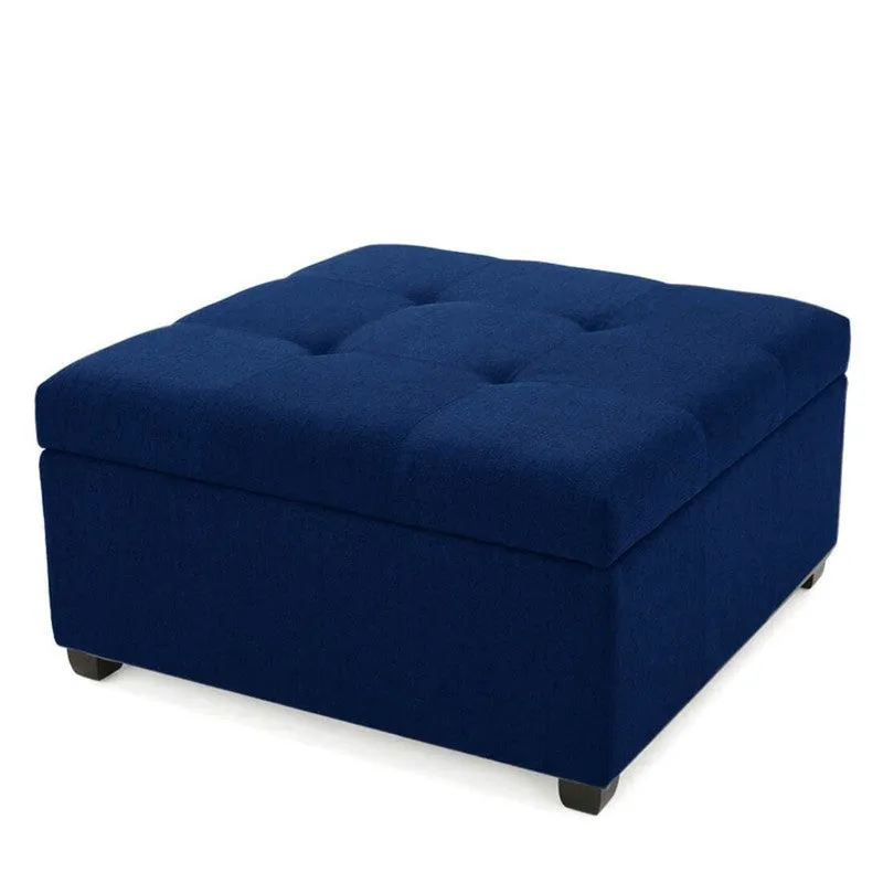 Uvaro Comelo Ottoman - Blue media 4