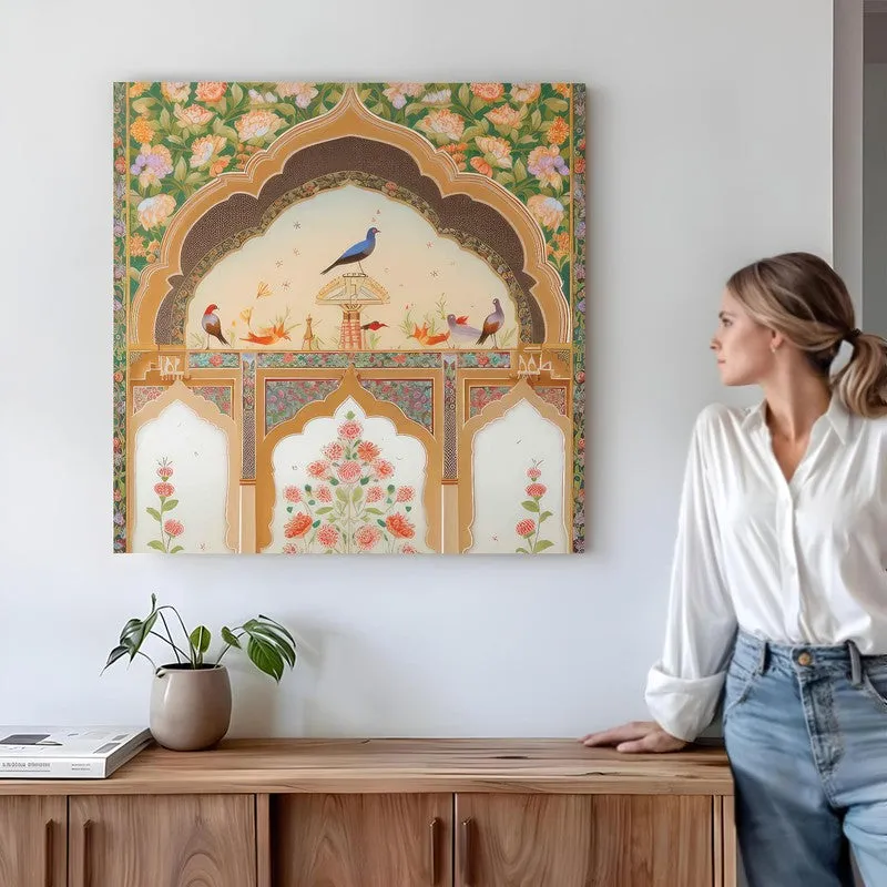 PeacockAura Canvas Wall Art media 4