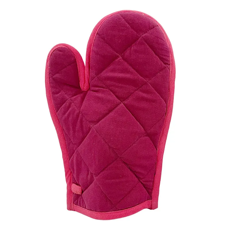 Swayam Teplo Kitchen Gloves (Red & Maroon) - Set Of Two media 3