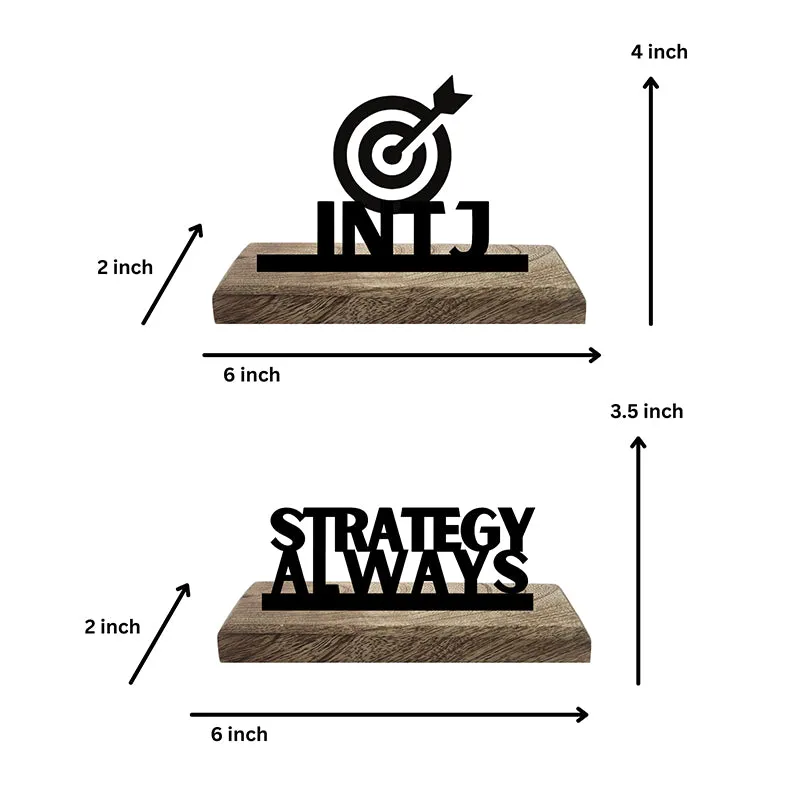 Strategic INTJ Showpiece - Set Of Two media 5
