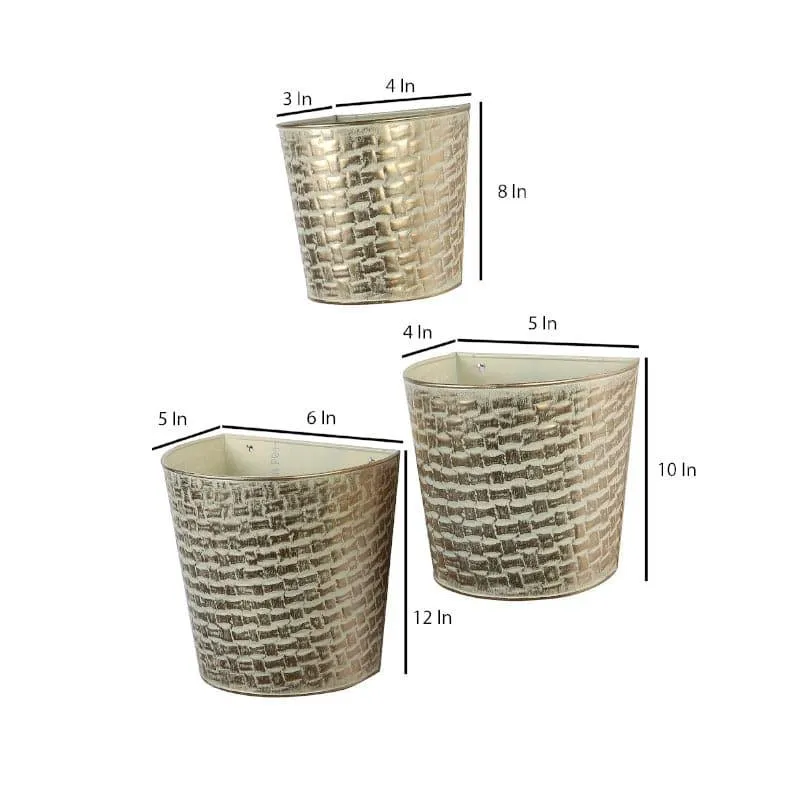 Virika Vasa Planter (White) - Set Of Three media 6