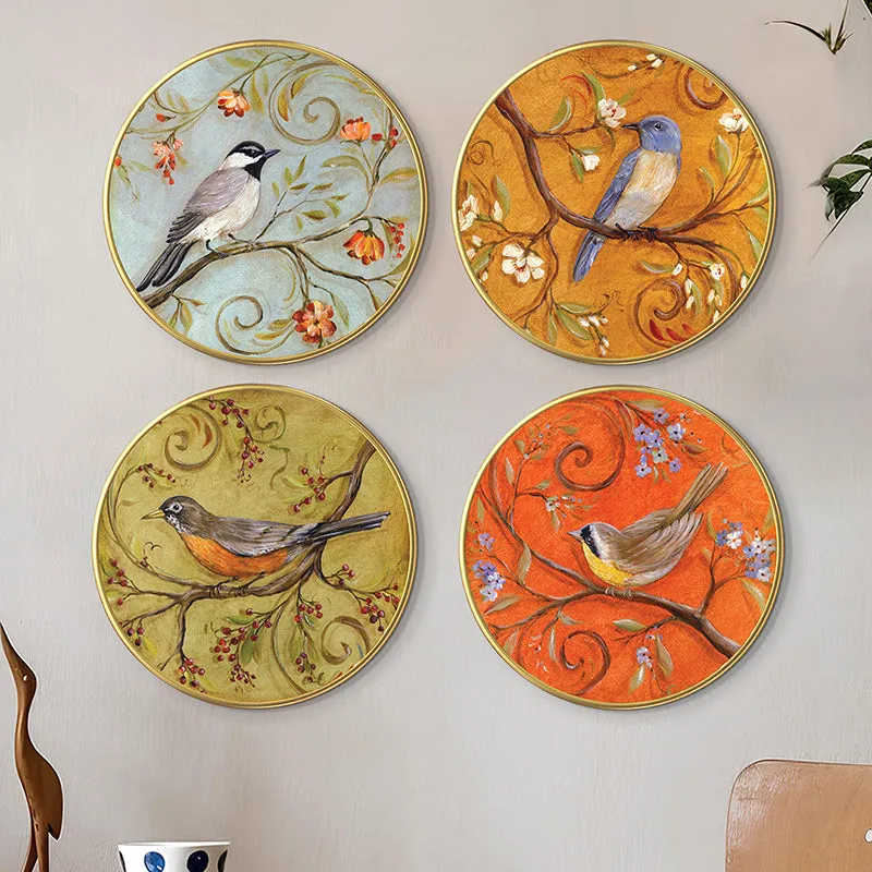 Sparrow Intricacy Wall Art - Set Of Four media 1