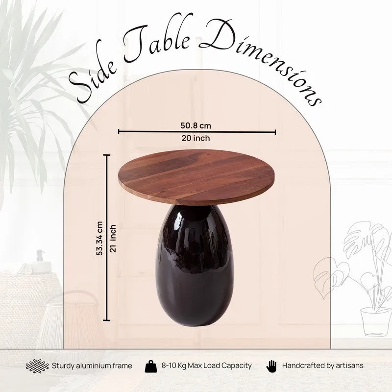 Caffeine Center Table - Brown,Black media 6