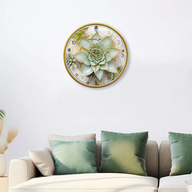 Cactus Compass Analog Wall Clock media 1