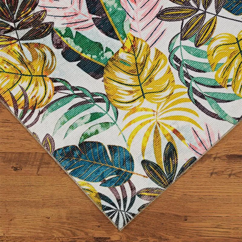 Aiden Tropical Carpet - Yellow & Green media 5