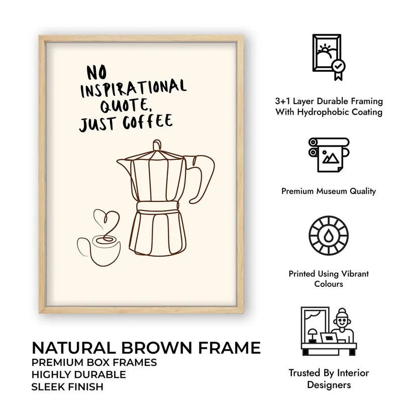 CoffeeInspo Archival Canvas Wall Art - Brown media 10