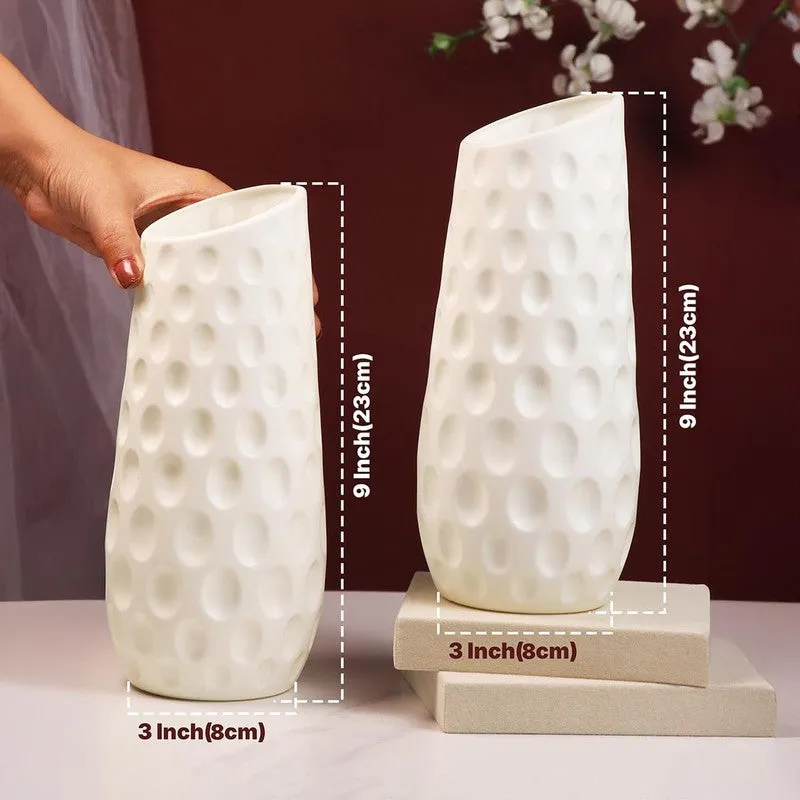Lunar Dot Vase - Set Of Two media 6