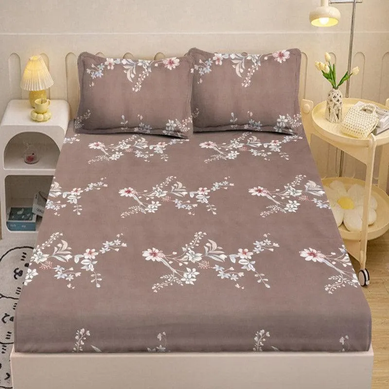 Dandelion Twigs Printed Bedsheet - 150 GSM media 3