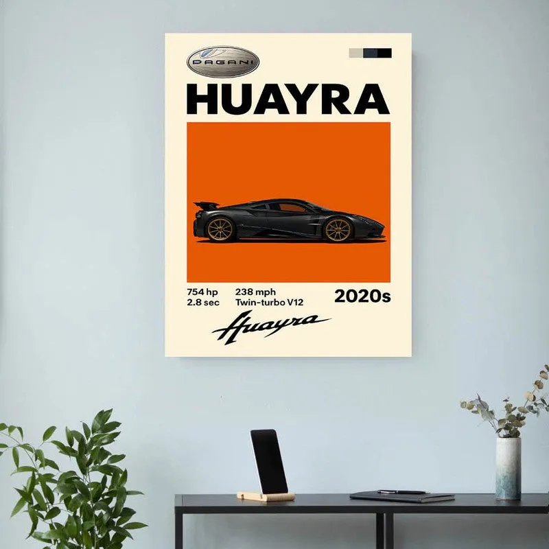 Huayra Wall Poster media 3