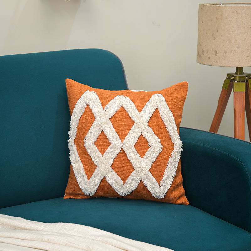 Pearl Stitch Tufted Cushion Cover media 3