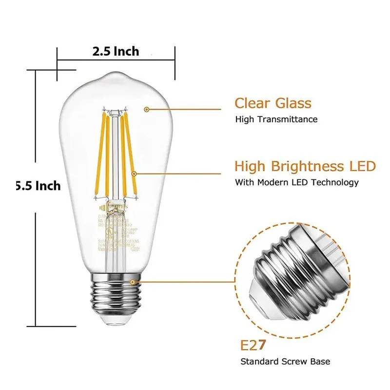 Minimal Glass 4W Bulb - Set of Four media 8