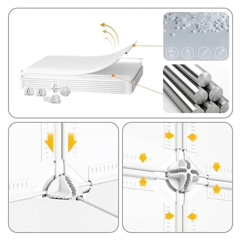 Brivon Pink Metal & Plastic Racks media 8