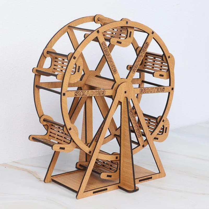 Giant Wheel Fair Showpiece - Brown media 4