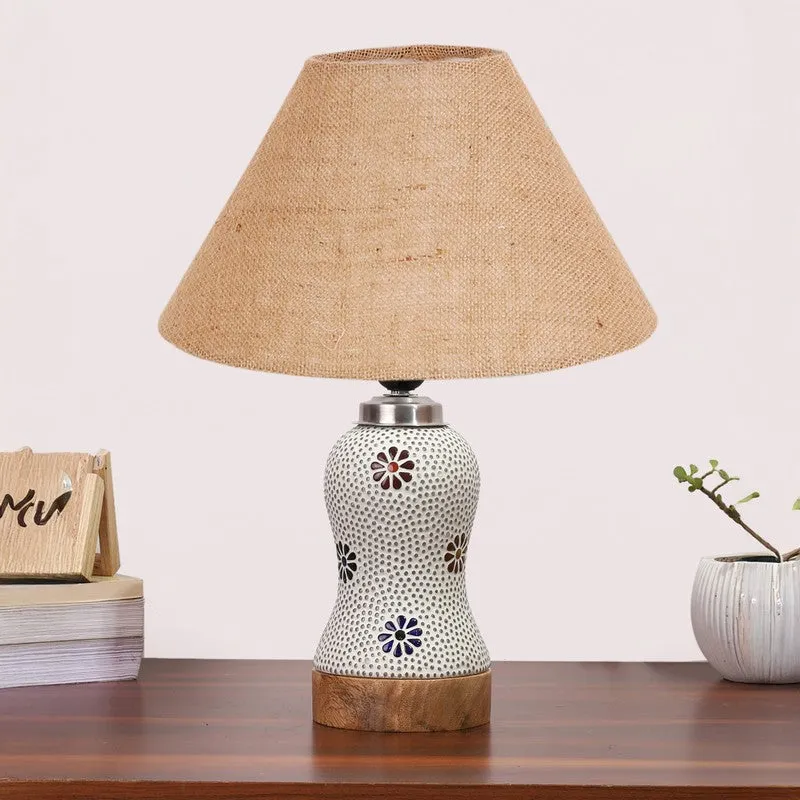 Cordira Wooden Table Lamp - Multicolor media 4