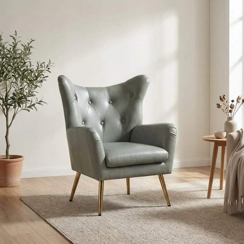 Urban Neem Wood Lounge Chair - Green media 1