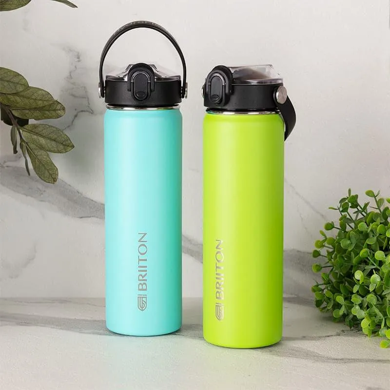 Fizz Fantasia Bottle (Sky Blue & Green, 750 mL Each) - Set Of Two media 1