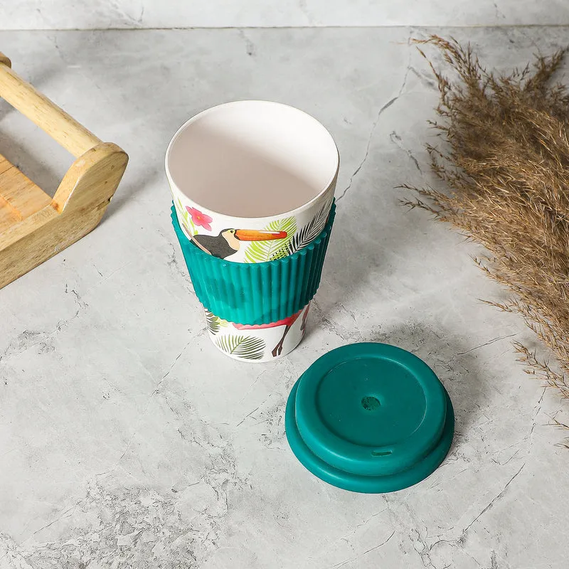 Green Thumb Travel Mug With Lid - 450 ML media 5