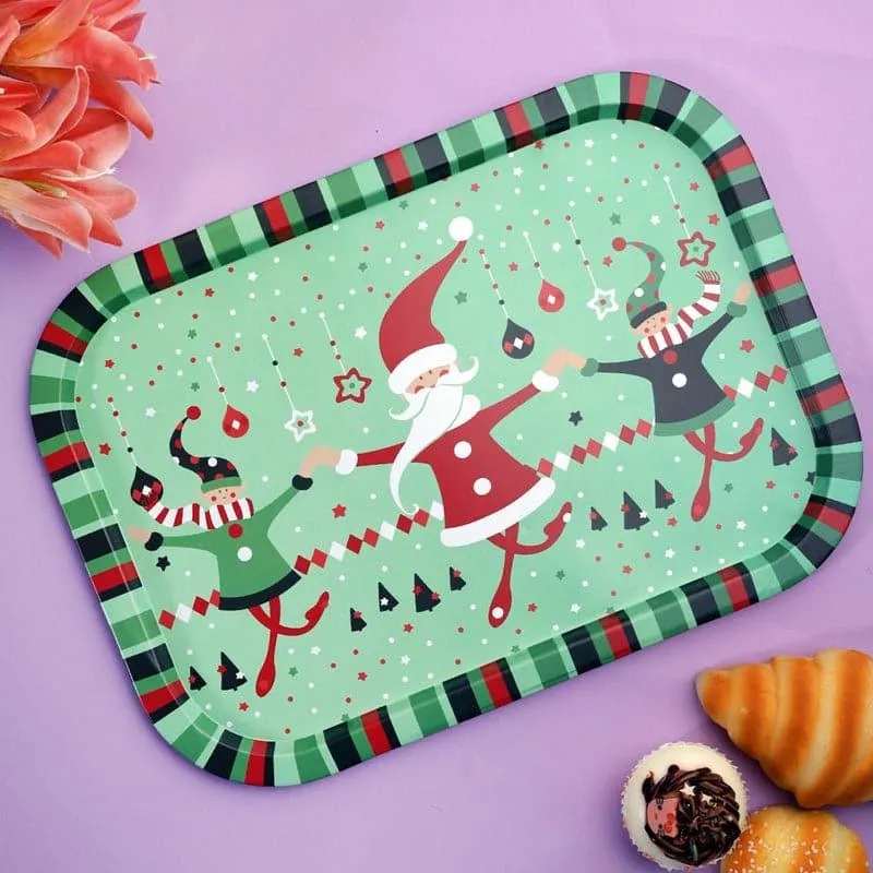Elf Dance Serving Tray - Set Of Two media 1