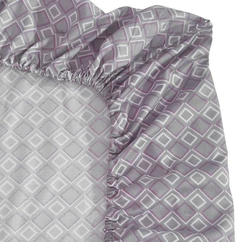 Milly Checkered Bedsheet (Grey) - 150 GSM media 6