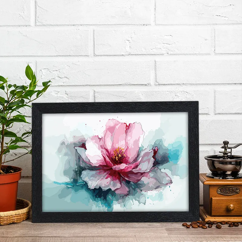 Burst Of Flowers Wall Painting media 3