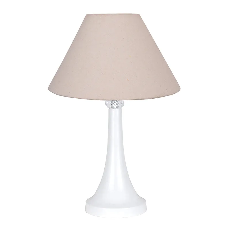 Aneiro Metal Table Lamp - Beige,white media 3