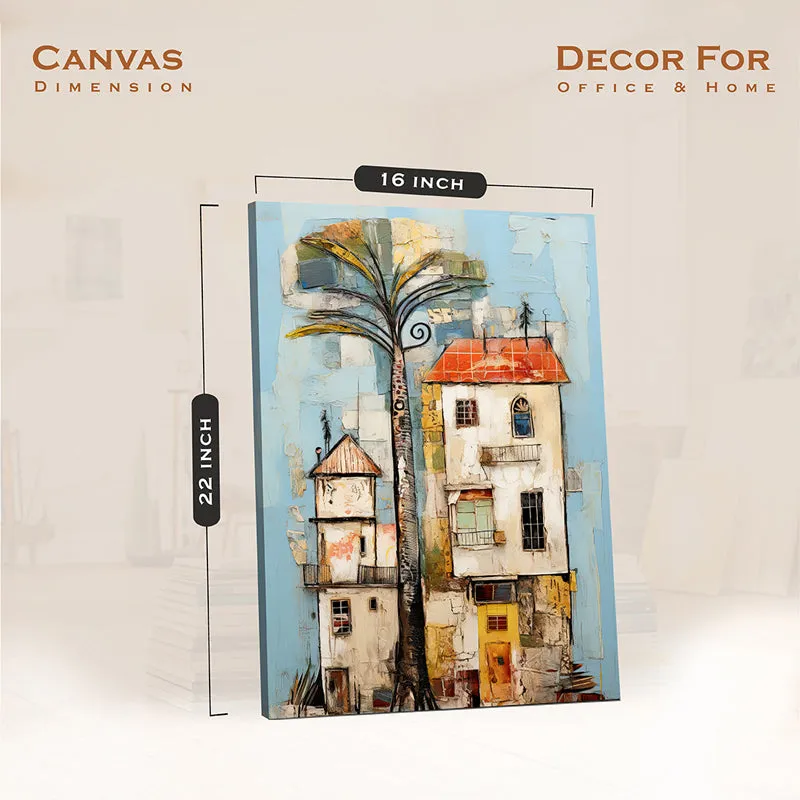 Painted Mansion Wall Art media 8