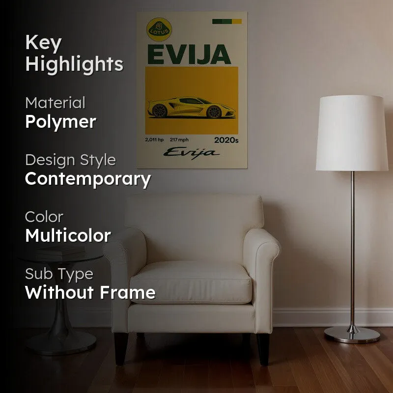 Lotus Evija Wall Poster media 2