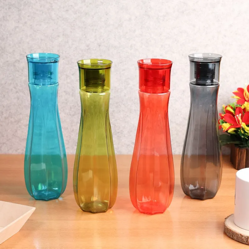 HydraCurve Multicolor Clear PET Bottle (1000 mL Each) - Set Of Four media 1