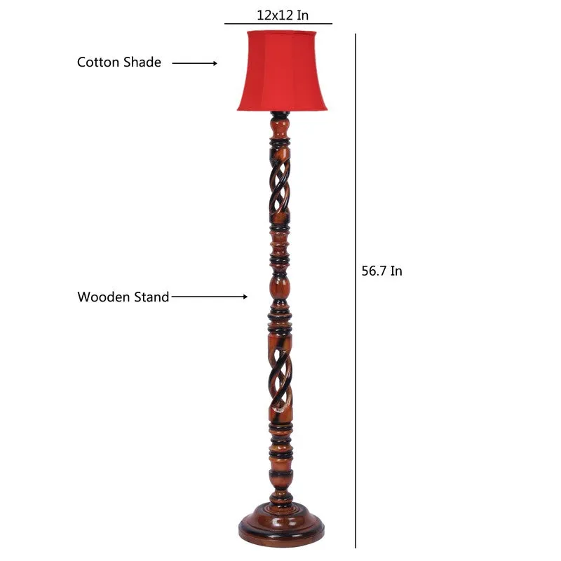 ImperialAura Luxe Floor Lamp (Red) media 8