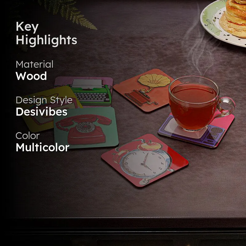 Tornait Wood Coaster - Set Of Six media 2