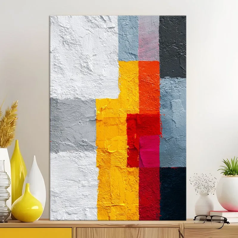 Artisan Textured Abstract Canvas Wall Art media 5