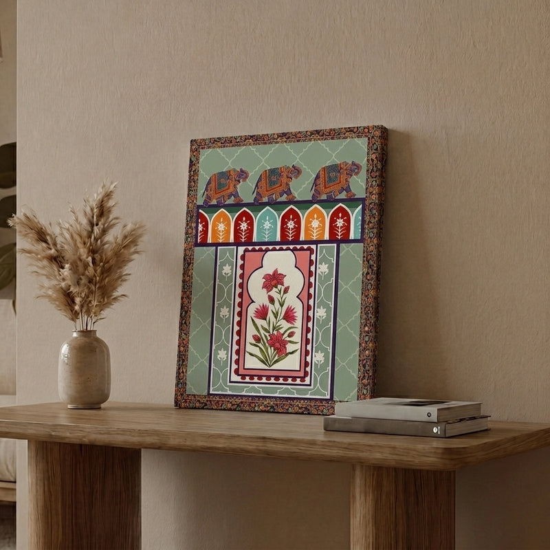 Smarana Canvas Traditional Wall Art