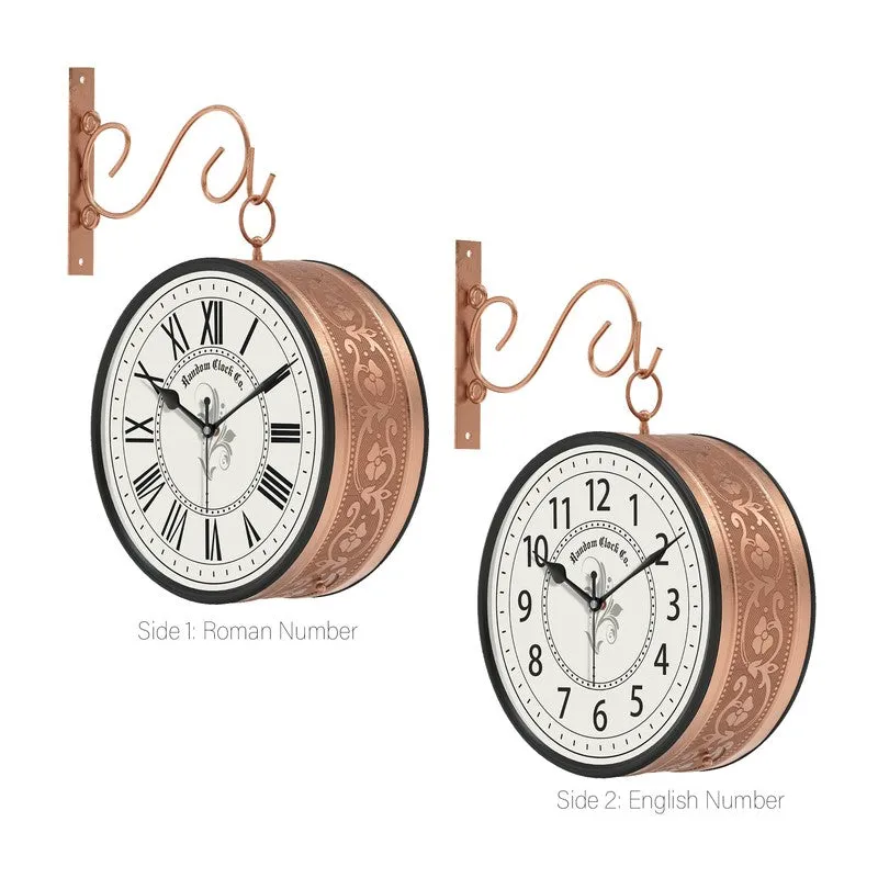 Regentia Double Sided Wall Clock media 4