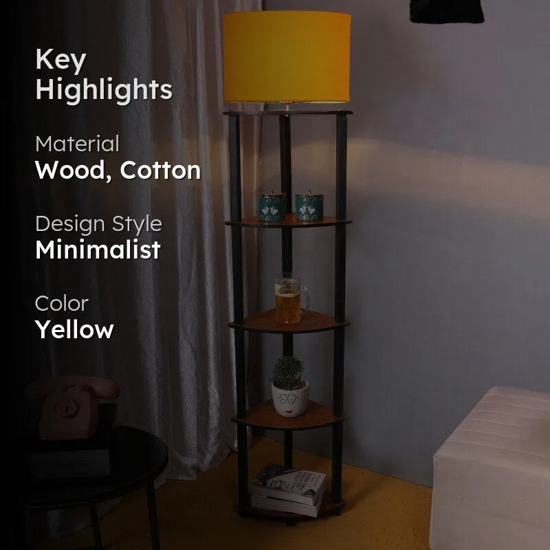 Cylindra Prime Floor Lamp (Yellow) media 2