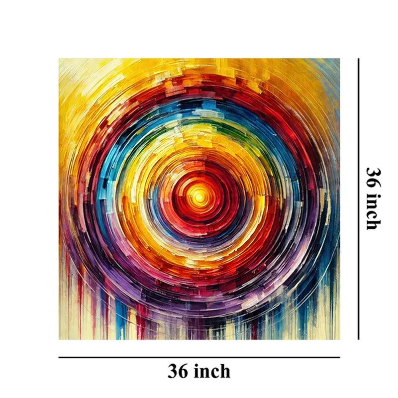 Luminous Spectrum Wall Painting media 7