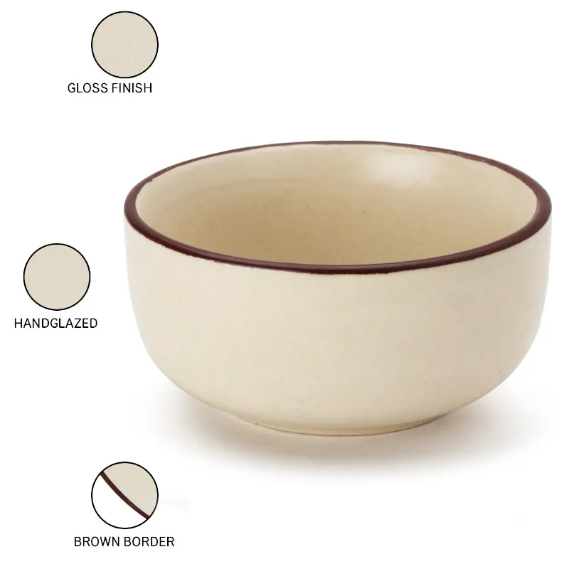 Riddo Serving Bowl (Off White) - Set Of Four media 5