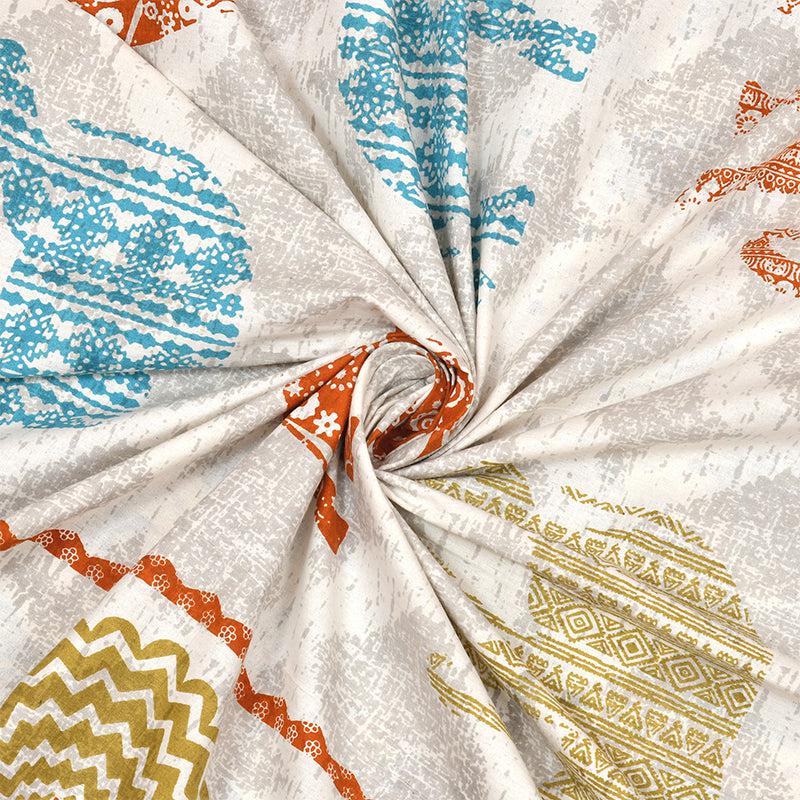 Gajendra Regal Cotton Bedsheet (Multicolor) - 180 TC media 4