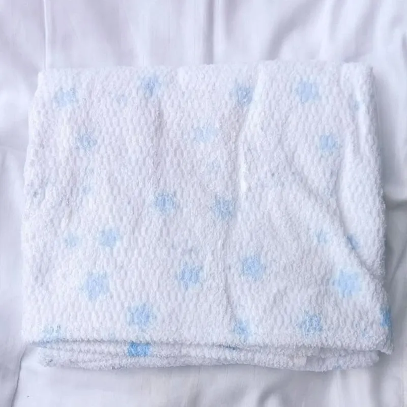 Celestial Star Print Cotton Bath Towels - White media 6