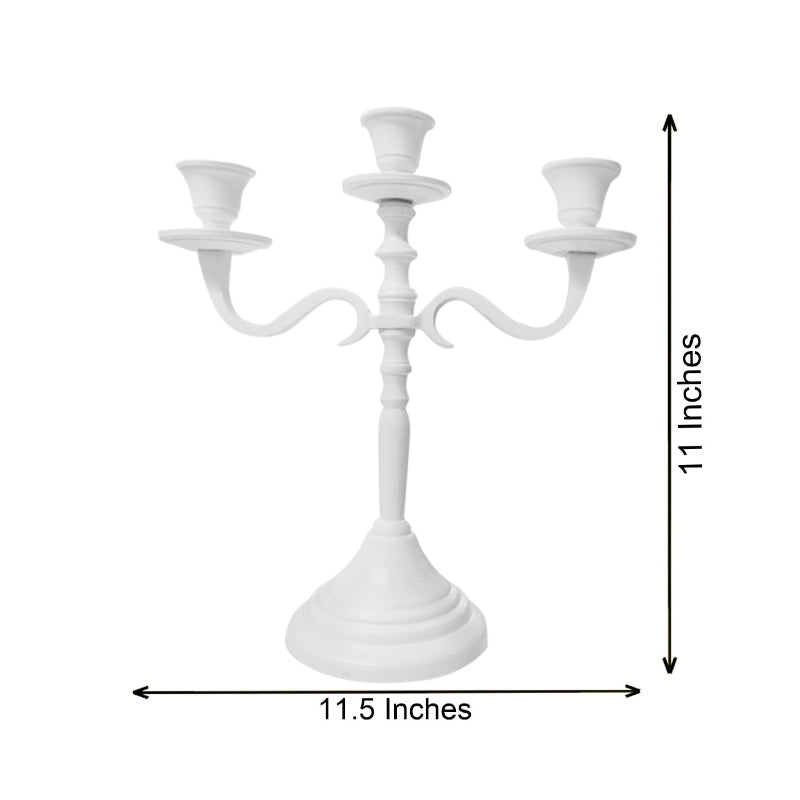 Emisa Candle Holder - White media 6