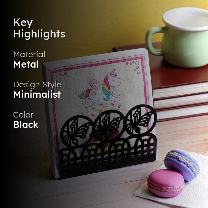 Butterfly Charm Napkin Holder media 2