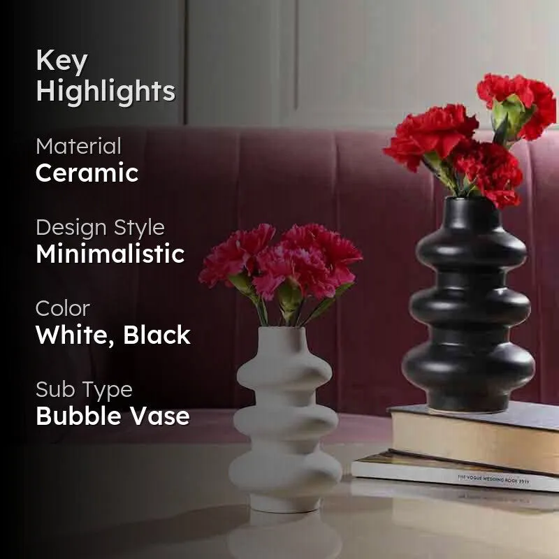 Oh So Bubbly Vase - Set Of Two media 2
