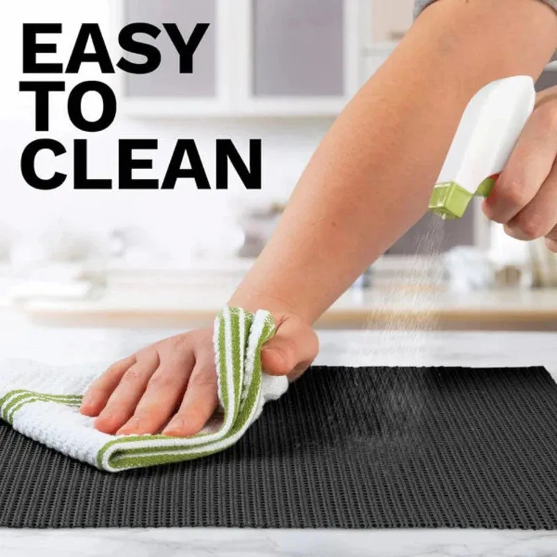 Neat Stack Kitchen Shelf Liner Mat (Black) - Set Of Two media 7
