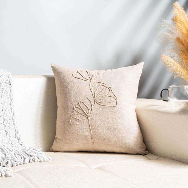 Flora Treav Embroidered Cushion Cover media 5