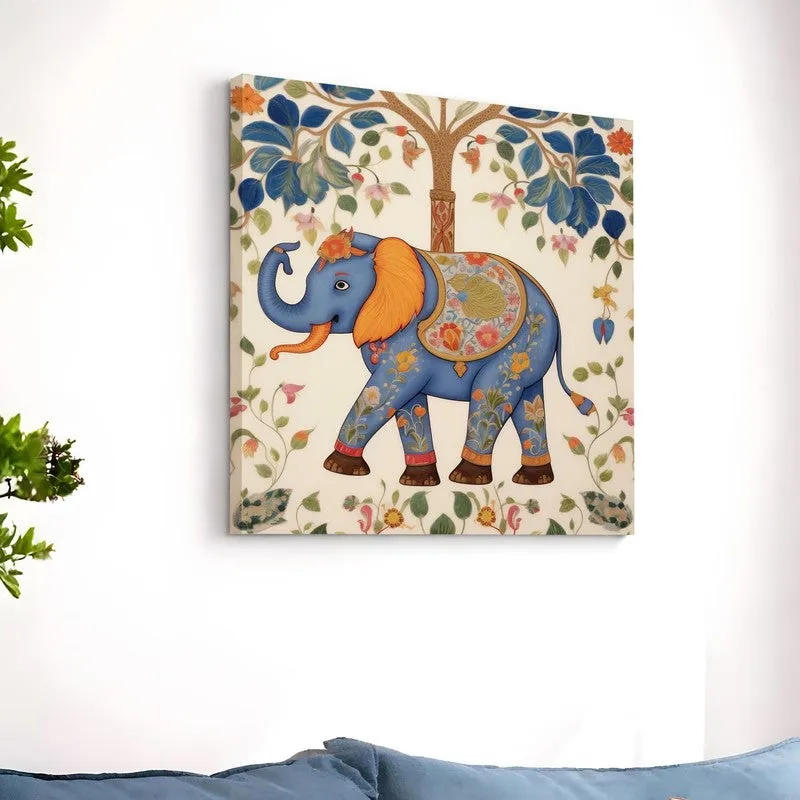 Indian Regal Tusker Canvas Wall Art media 10