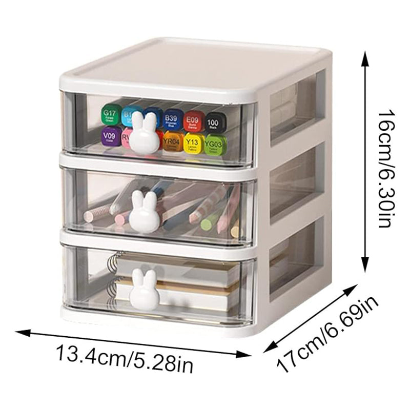 Stowly Three Tier Desk Organiser - White media 6