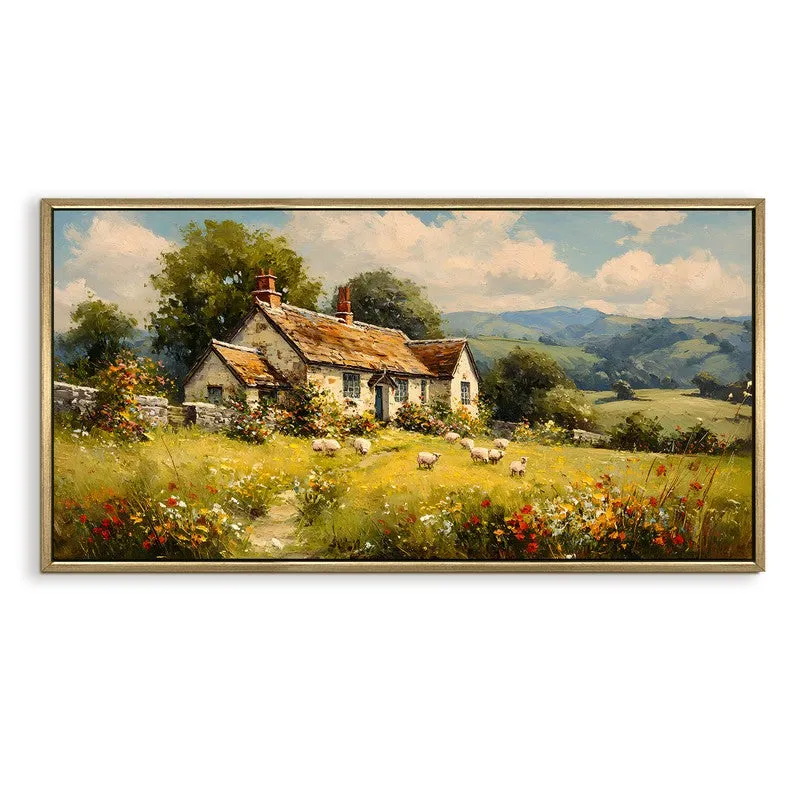 Blooming Valley Retreat House Wall Art media 4