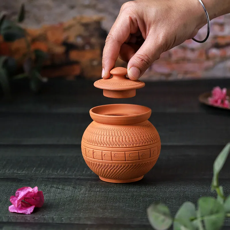 Clay Keep Terracotta Jar - 420 mL media 5
