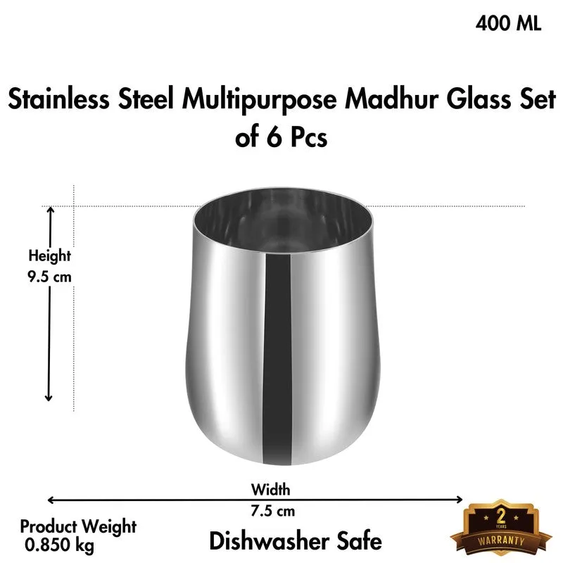 Kraft Trueva Elvora Glasses (400 mL each) - Set Of Six media 9